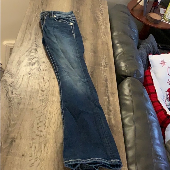 ❌SOLD❌ Buckle boot cut jeans - Picture 4 of 6